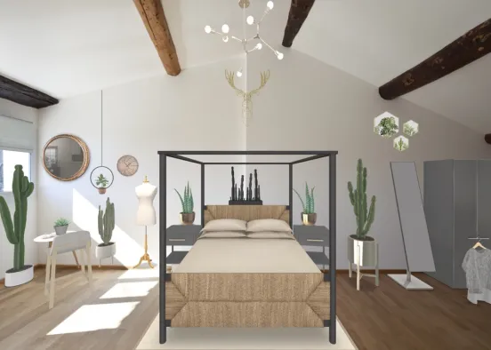 Amanda’s master bedroom Design Rendering
