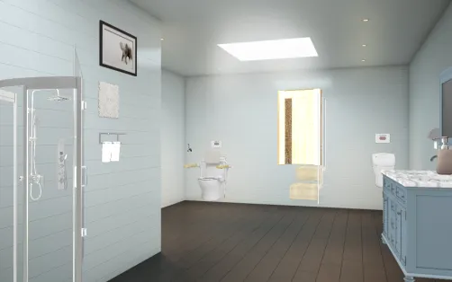 Big bathroom