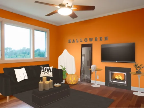 Halloween Living Room