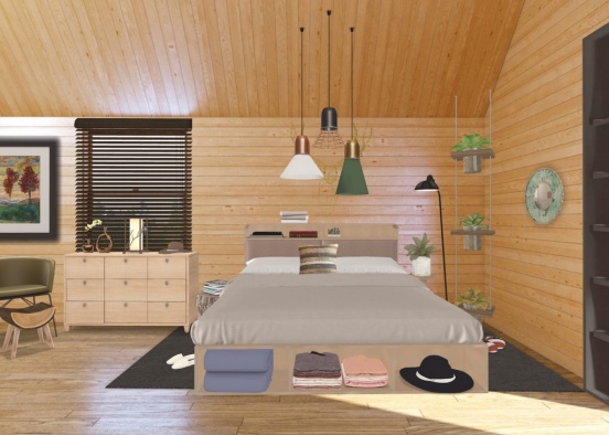 Cabin Getaway Design Rendering