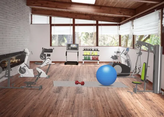 fitness gym 🥵 Design Rendering