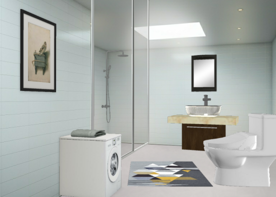 Salle de bain1 Design Rendering