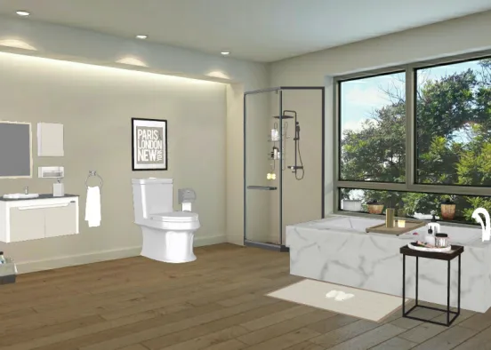 My bathroom  Design Rendering