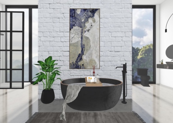 Zen Spa Bath 🛁  Design Rendering