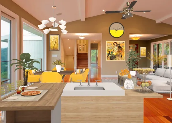 Stay @Home  Design Rendering