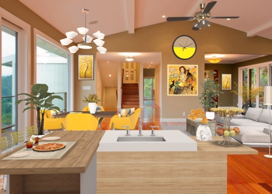 Stay @Home  Design Rendering