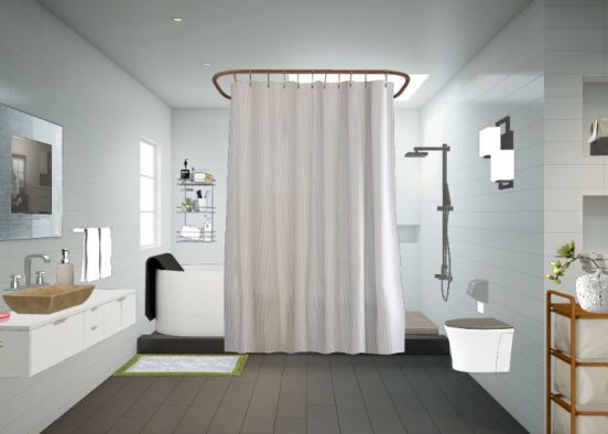Bathroom 🛀  Design Rendering
