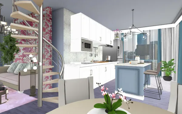 Professional interior design created with Homestyler 3D design software