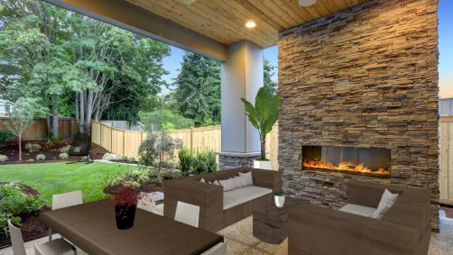 Patio exterior