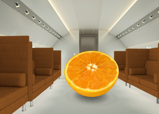 Orange takes a trip. Design Rendering