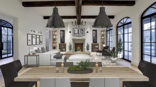 Rustic and Cozy Greatroom 