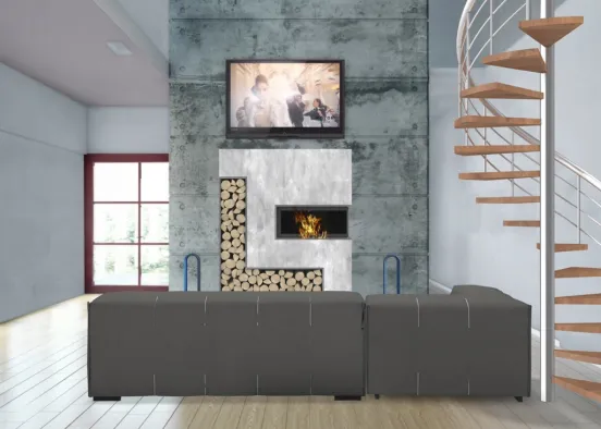 sav living room Design Rendering
