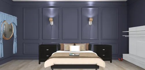 Late night bedroom