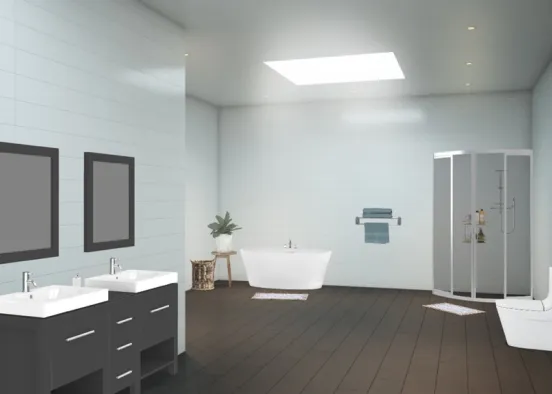 master  bathroom  Design Rendering