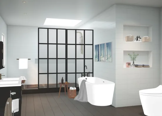 Comtempo Bathroom Design Rendering