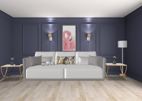 blue, gray, and fancy Design Rendering