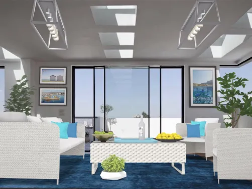 My white room  by the sea