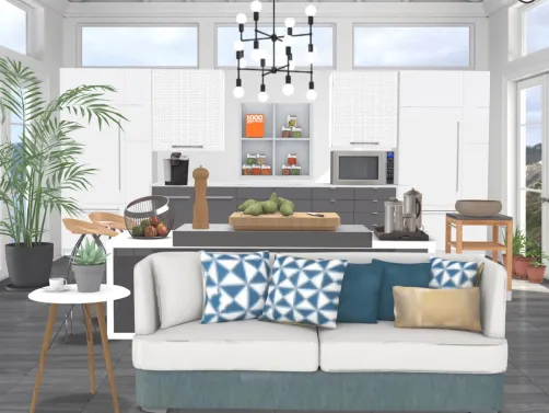 open plan