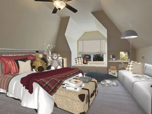 Attic room
