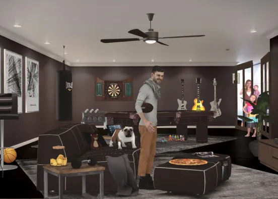 # dads playroom ... and maybe some  Визуализация дизайна