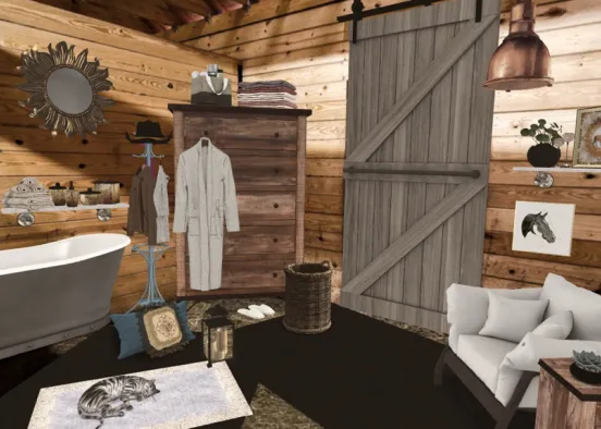 # I’ll be in the barn... Визуализация дизайна