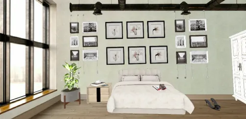 INT. NORMAL ADULT WOMANS BEDROOM - DAY