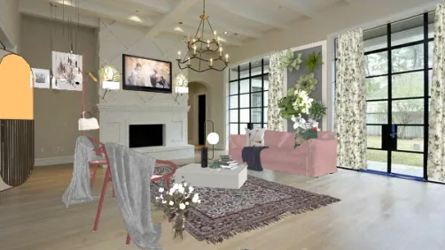 Blossom living room💐