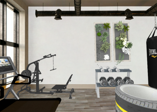 You always have to have room for a gym  Design Rendering