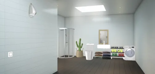 Une petite salle de bain pour une maison parfaite[ voir autre conception] 