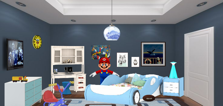 Kid bedroom 💙💙💙💙 Design Rendering