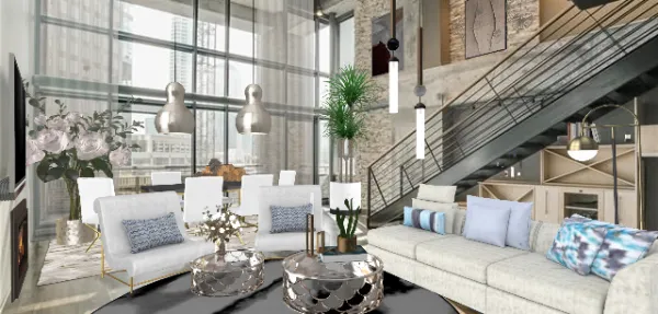 Professional interior design created with Homestyler 3D design software