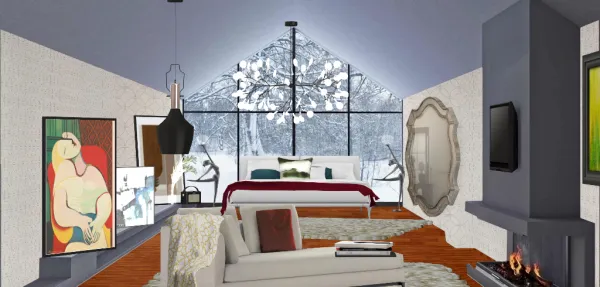 Professional interior design created with Homestyler 3D design software