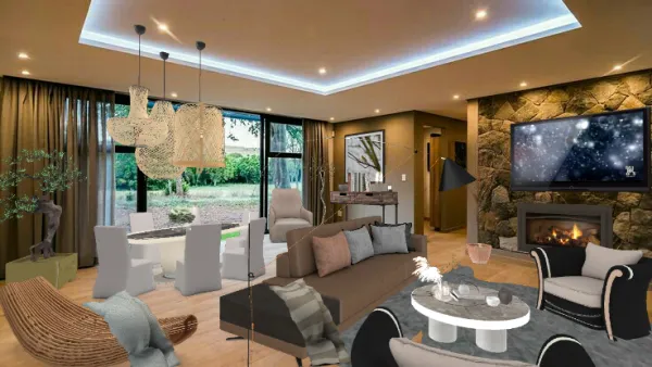 Professional interior design created with Homestyler 3D design software
