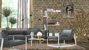 Professional interior design created with Homestyler 3D design software