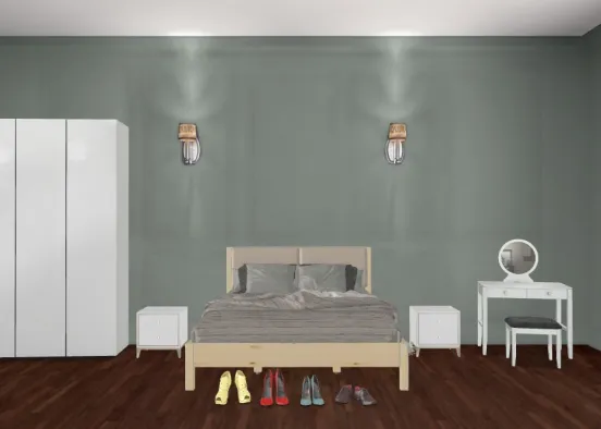 modern living bedroom 😉 Design Rendering
