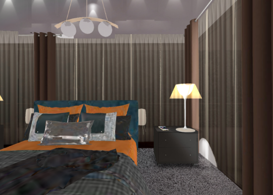 Another Bedroom Design Rendering