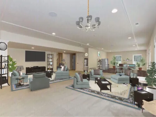 Js SharedTemplates: A Finished Basement w A Kitchenette