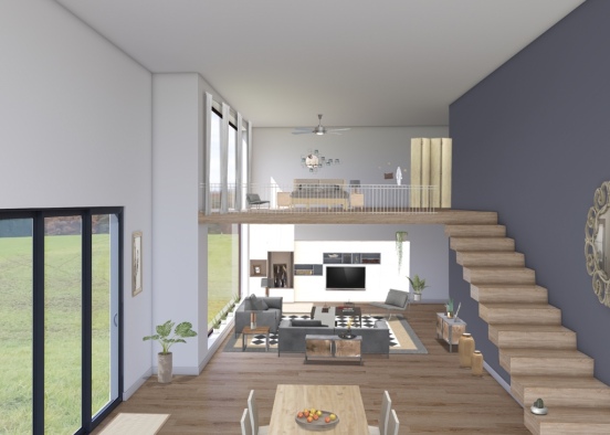 Guest house Design Rendering