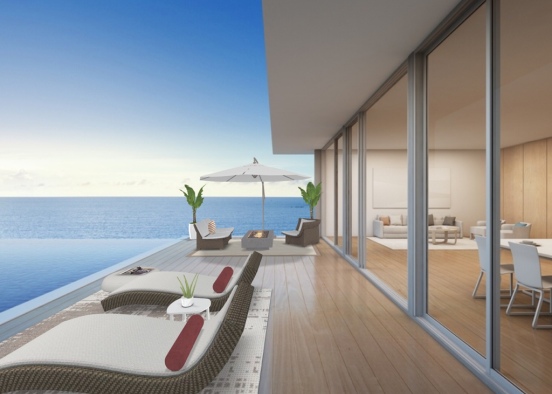 patio with a view Design Rendering