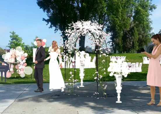 Outdoor wedding Design Rendering