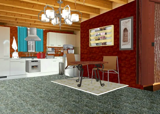 Cozy kitchen 2 Design Rendering