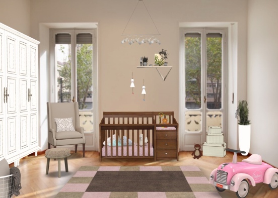 BABY & KİDS ROOM  Design Rendering