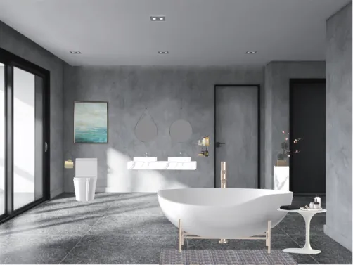 baño minimalista