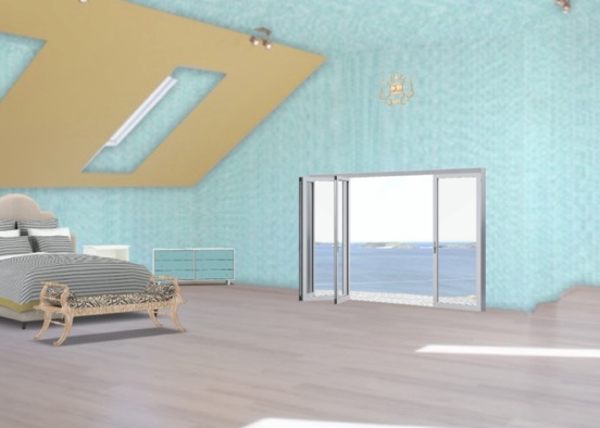 wake up to the beach Design Rendering