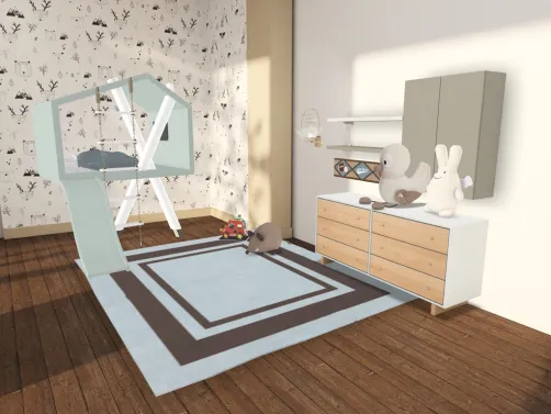 room for baby camp, for my aunt who had a baby