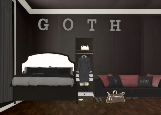 Goth look Design Rendering