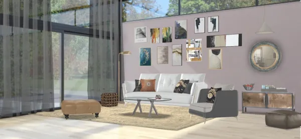 Professional interior design created with Homestyler 3D design software