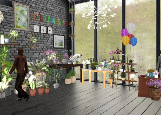 Flowers shop 🌹💐🌷🌺🌸🏵️🌼💮🥀🌸🏵️🌻 Design Rendering