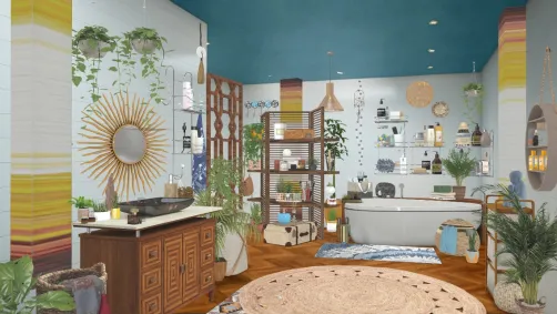 BOHO BATHROOM