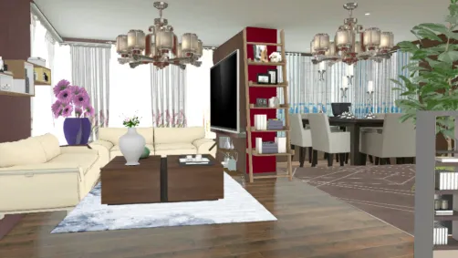 Comedor sala de televisión 